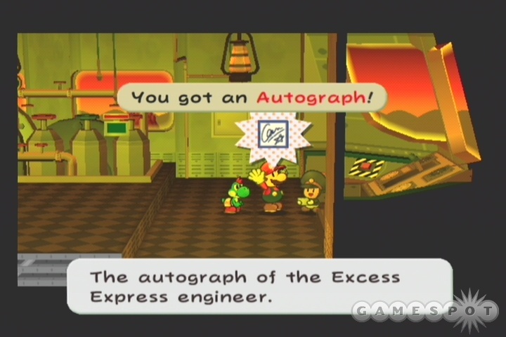 The Engineer’s autograph is all you need to obtain another Shine Sprite.