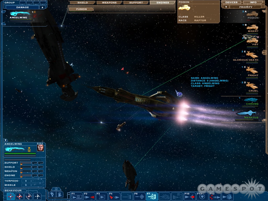 The alien cruiser Angelwing plunges into a convoy battle.