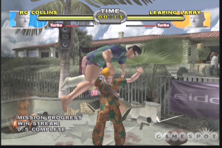 The game's many combat locales are nearly as varied as the wrestlers themselves.