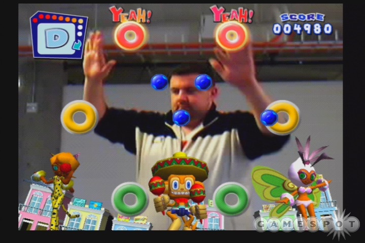 It's like EyeToy: Play, but with Sonic.