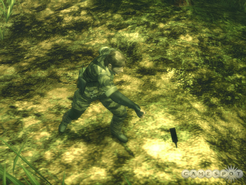 The camera angles took some getting used to, even though we've played the heck out of previous MGS games.