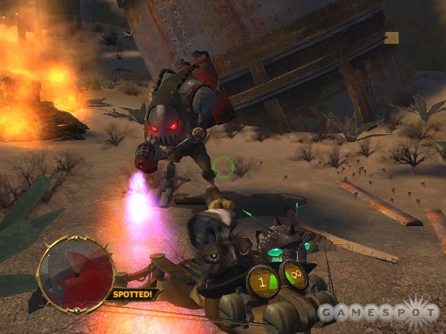 Stranger's Wrath is the most action-oriented game yet in the Oddworld series.