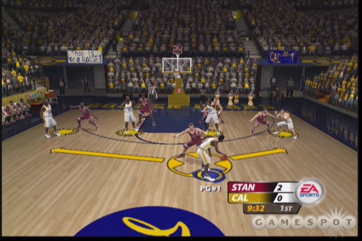 Running set plays with the floor-general feature can make scoring a lot easier.