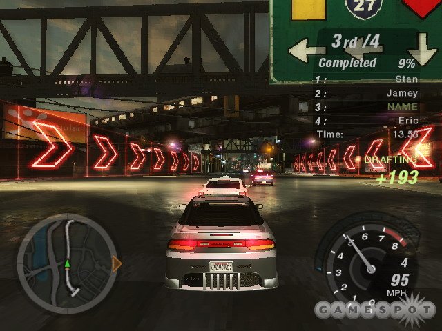 NFSU2 packs in an obscene amount of product placement.