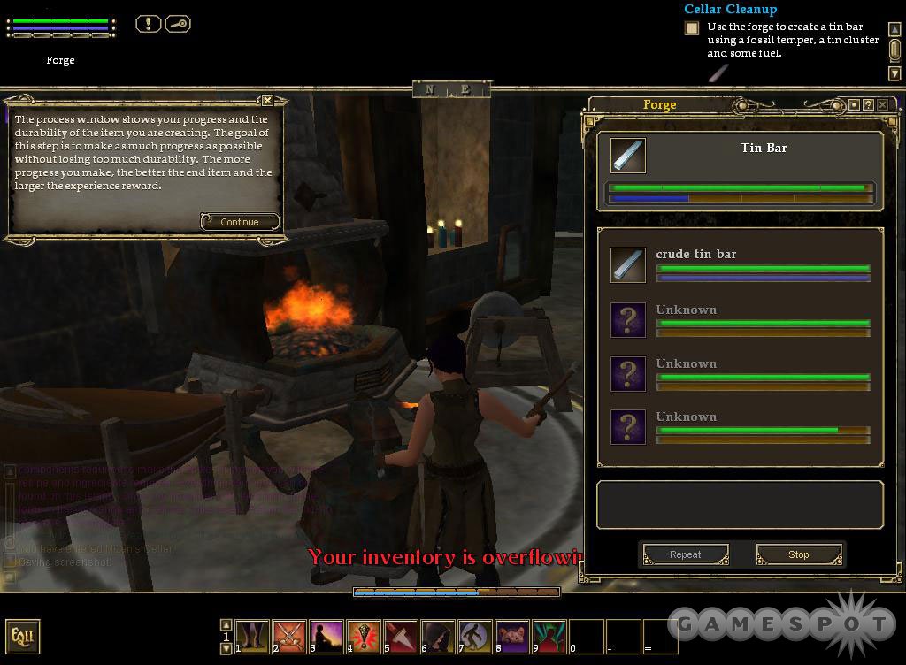 A helpful tutorial and a mostly solid, uncluttered interface help make EverQuest II easier to get into than most such games.