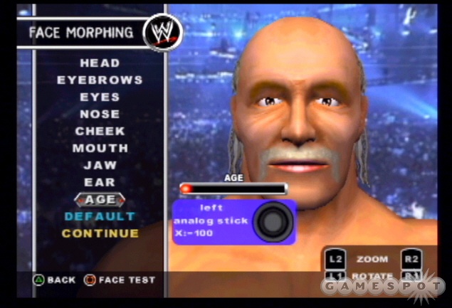 You’ll find close matches to Hulk Hogan’s hair and facial hair in create mode.