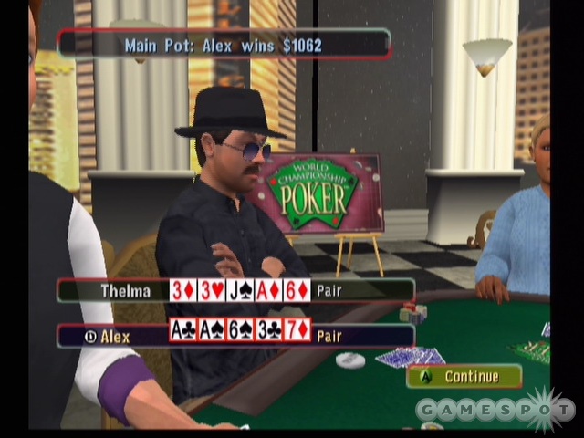 You know what always cheers me up? Rolled-up aces over kings. Check-raising stupid tourists and taking huge pots off of them. Playing all-night high-limit hold 'em at the Taj, where the sand turns to gold. Stacks and towers of checks I can't even see over.