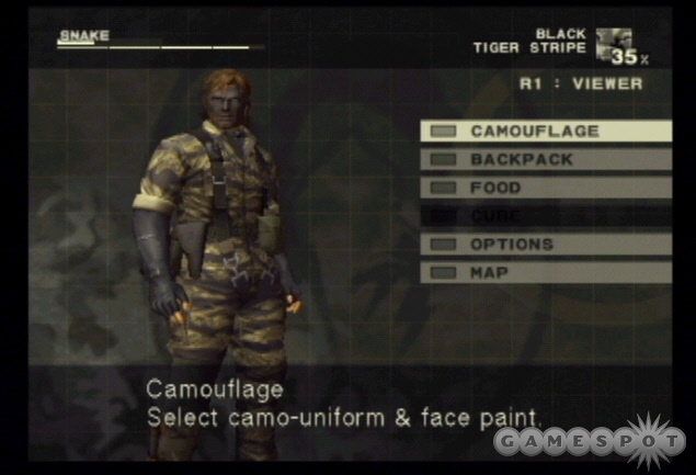 Maximize stealth by adjusting your face paint and camouflage.