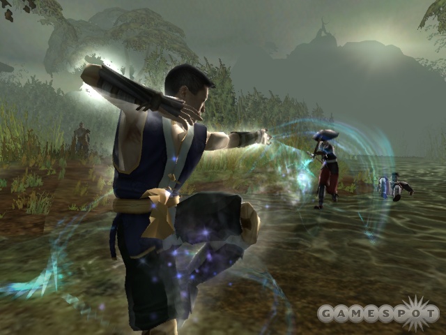 The heavenly wave style is one of many that incorporates projectile attacks.