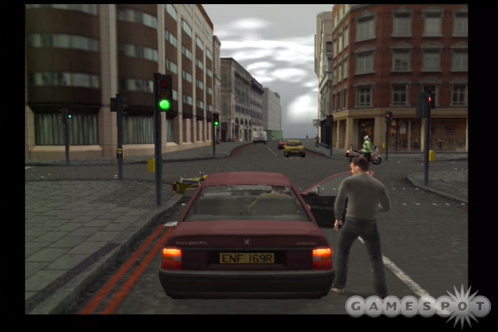 In Black Monday you won't need to jack new cars nearly as often as you did in The Getaway.