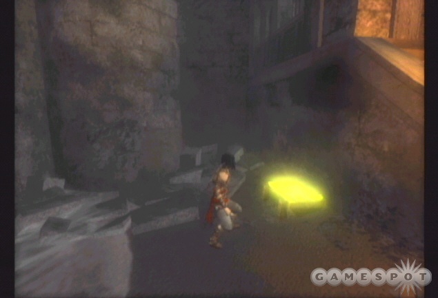 Find a chest to the left side of the staircase. Break it open with a weapon strike to unlock Prince of Persia artwork.