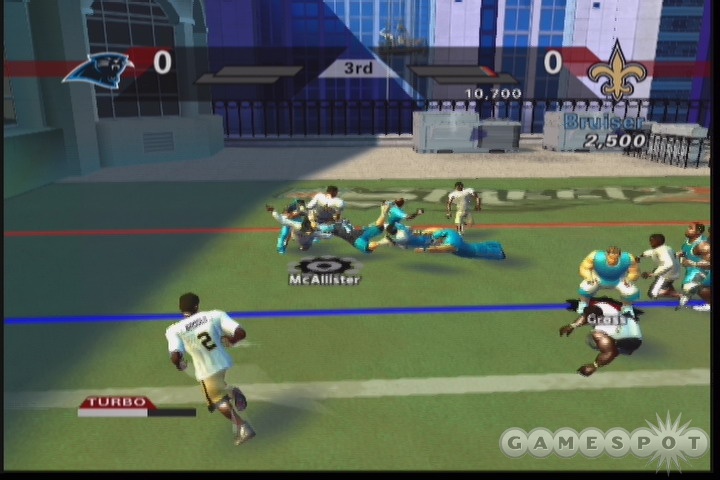 All told, NFL Street 2 isn't really enough of a step forward to qualify as a full-blown sequel or a full-blown purchase.