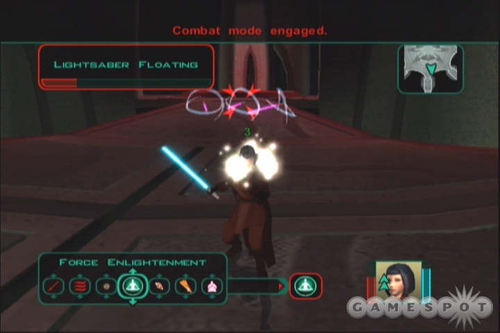 These lightsabers can be stunned or Stasised, so be sure to take advantage of that.