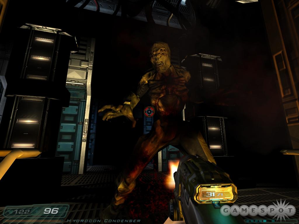 Imps are some of the most common enemies we've faced in Doom 3, and fortunately, they're also some of the creepiest.