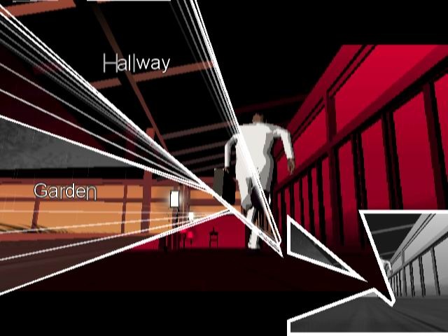 Killer 7's cinematics can be a little confusing, but there's no denying their collective sense of style.