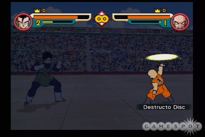 A month after Budokai 3 hits the PS2, its significantly inferior predecessor arrives on the GameCube.