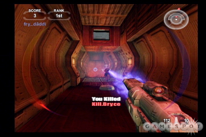 Future Perfect will take the TimeSplitters series online for the first time on both the PS2 and the Xbox.