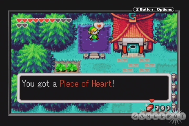 If you didn’t know it was there, this Piece of Heart would be almost impossible to find.