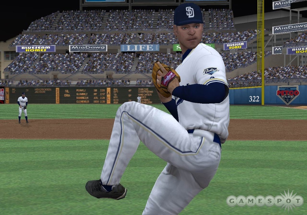 Successful pitching in MLB 2006 will require precise releases.