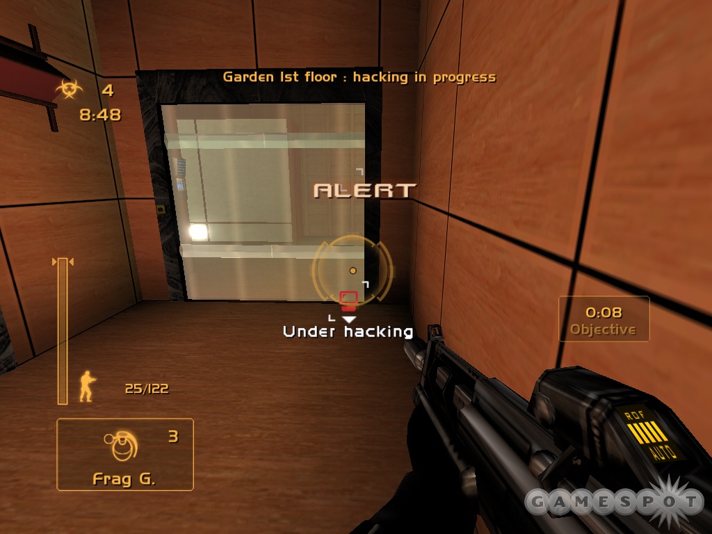 Mercenaries also get plenty of other high-tech aids, such as knowing when and where alarms go off.