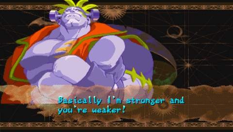 Deep gameplay, Wi-Fi multiplayer support, and plenty of options make Darkstalkers Chronicle perfect for fighting game fans.