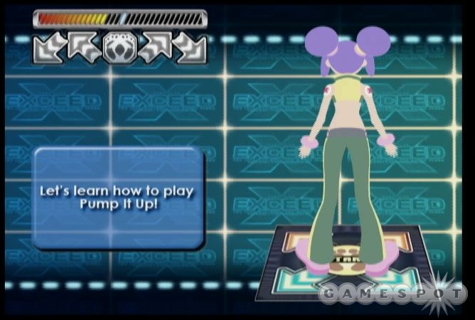 The home versions of Pump It Up will feature a simple tutorial mode.
