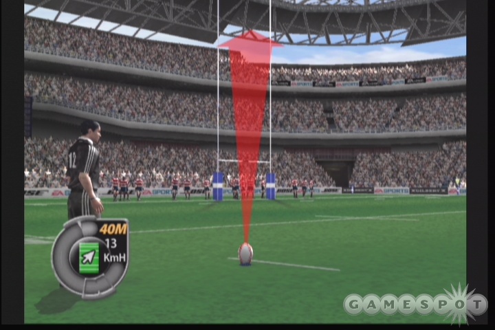 If you've kicked a ball in Madden NFL, you'll be right at home here in Rugby 2005.