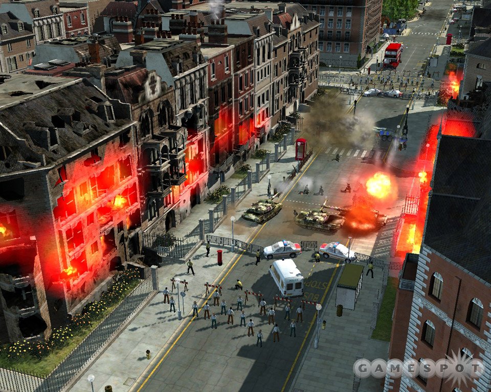 Act of War is set in major Western cities, including San Francisco, Washington DC, and London.