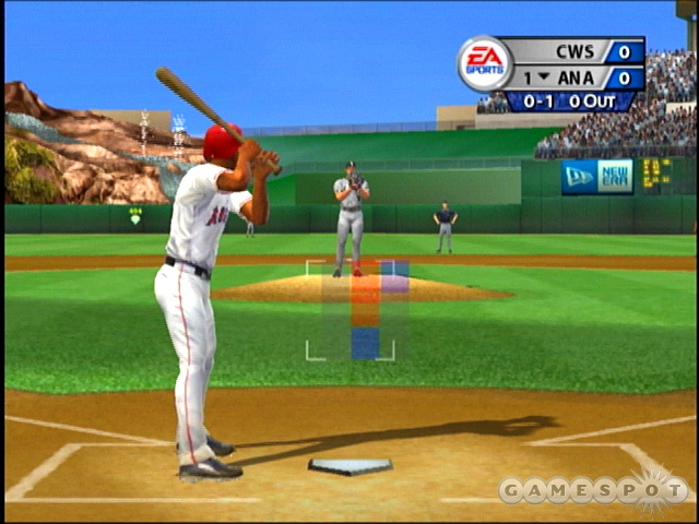 Now you can adjust the hitter's stance in the batter's box, which also adjusts his hot and cold zones as well.