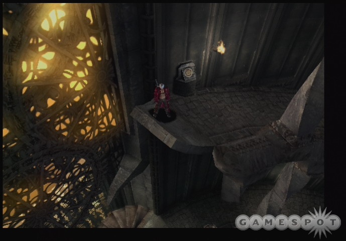 Because hell has a sense of humor, Devil May Cry 3 occasionally throws a simple puzzle your way.