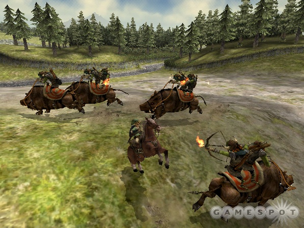 Mounted combat will clearly play a big role in the new Zelda's gameplay.