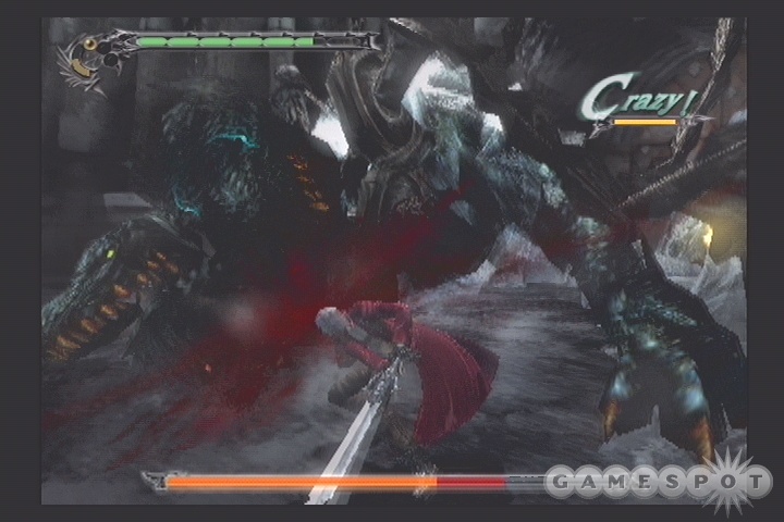 After Cerberus drops to the ground, start whacking away at his head to deal extra damage.