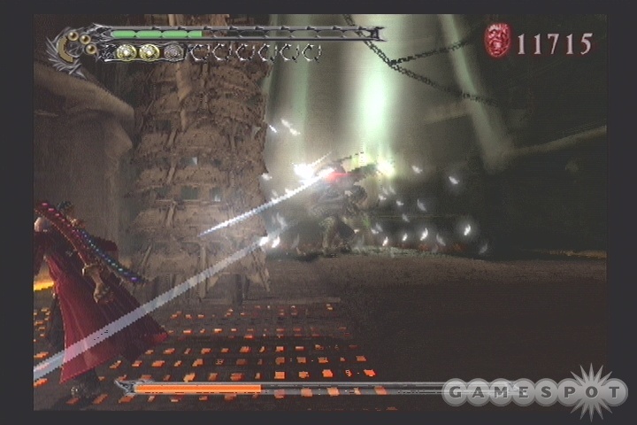 The Sparda attack is tremendously difficult to dodge.