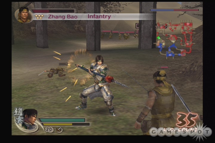 Ancient China? Check. Crazy-costumed Chinese warriors? Check. Goofy dialogue? Check. Hundreds of bad guys to stab? Check. Ladies and gentlemen, looks like we've got ourselves a new Dynasty Warriors game.