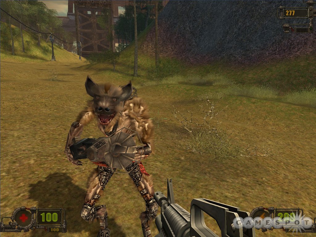 The game features realistic graphical effects, such as soft, fuzzy fur on all the cuddly, man-eating animals.