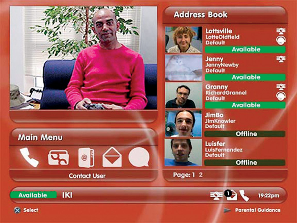 Chat is more than just a video-conferencing system--look for some minigames thrown in for good measure, too.