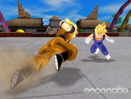 You'll find more characters, bigger arenas, and an enhanced story mode in the new Budokai.