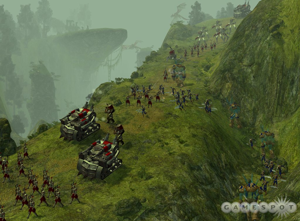 Rise of Legends looks pretty darn amazing, and it's a far cry from the original Rise of Nations.