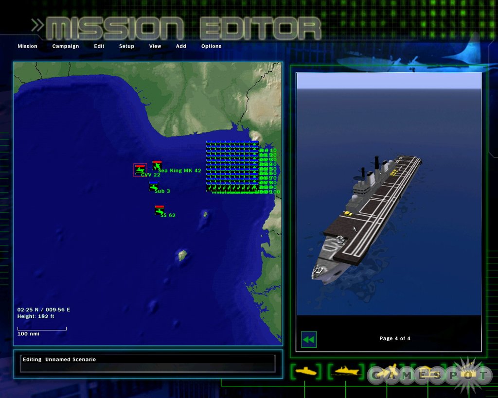A full mission editor is included, with assets from a staggering variety of nationalities.