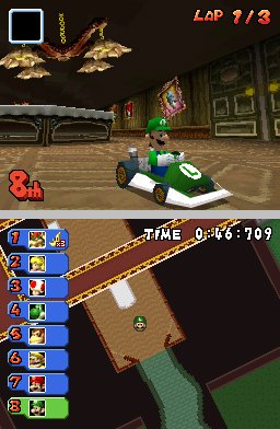 Luigi's Mansion is one of the 20 tracks available for online play.