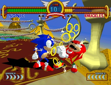 Sonic the Fighters takes Sonic and company into Virtua Fighter territory.