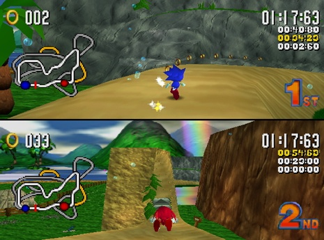 Sonic R is a blast from the past that's worth a look.