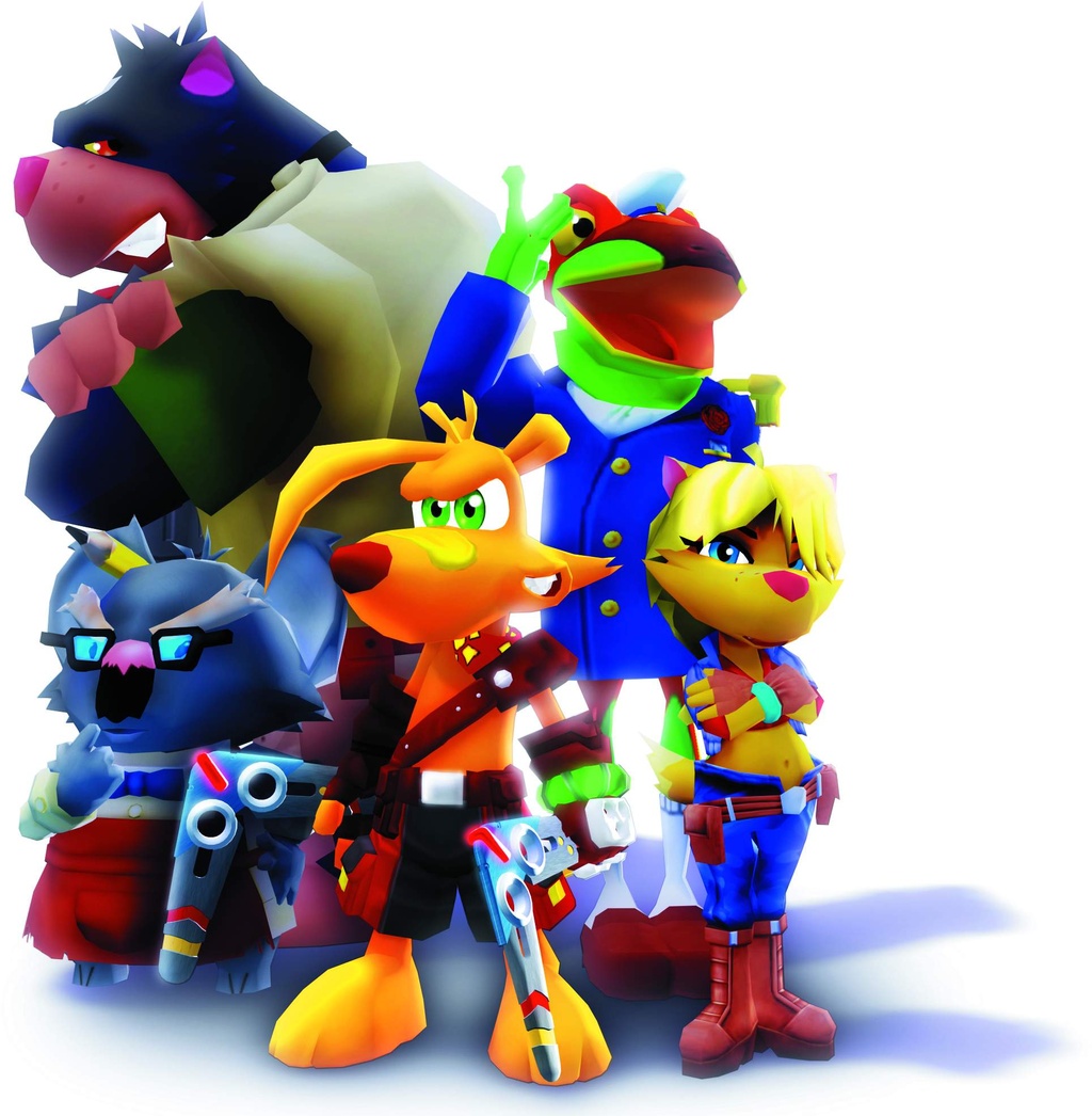 Many of Steve's characters are based on members of the development team.