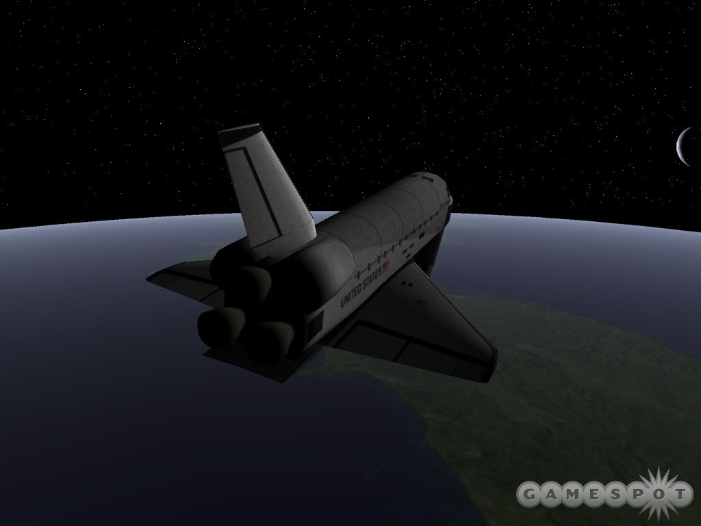 What other simulator lets you land the space shuttle?