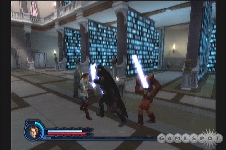 These Jedi are going to be better able to defend themselves than many other low-level enemies, but they're still not too difficult to kill.