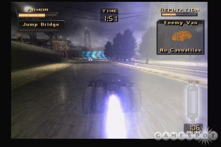 A number of batmobile-powered driving levels will help spice up the game's action.