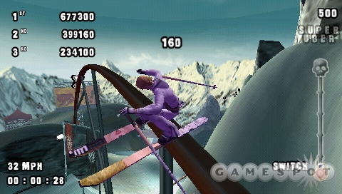 The PSP version of SSX On Tour will have all the same game modes as its console counterparts, including career, challenge, and single event.