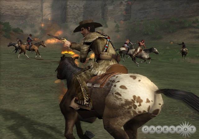 Mounted combat will be a big part of Gun's action.