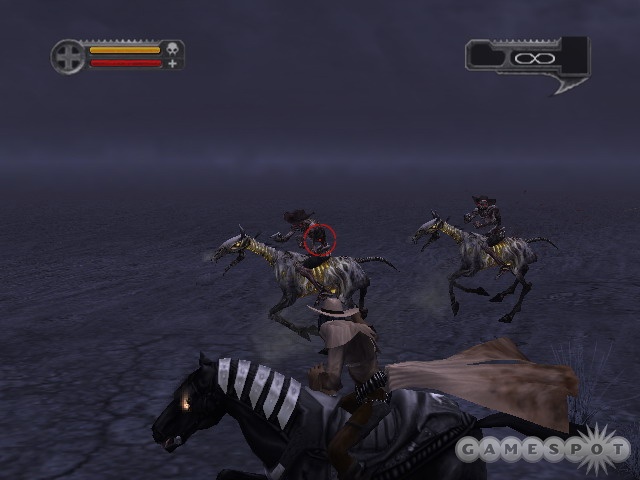 The horseback levels make for a welcome change of pace, and give you a chance to play with unlimited ammo.