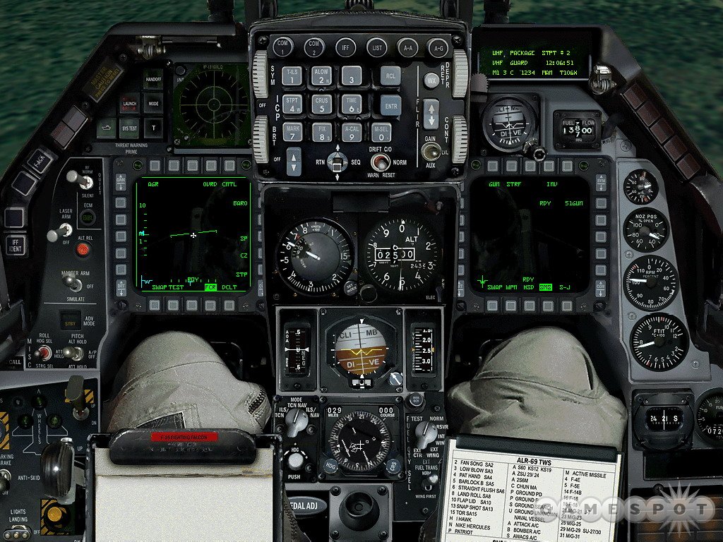 The new 2D cockpit is both beautiful and interactive.